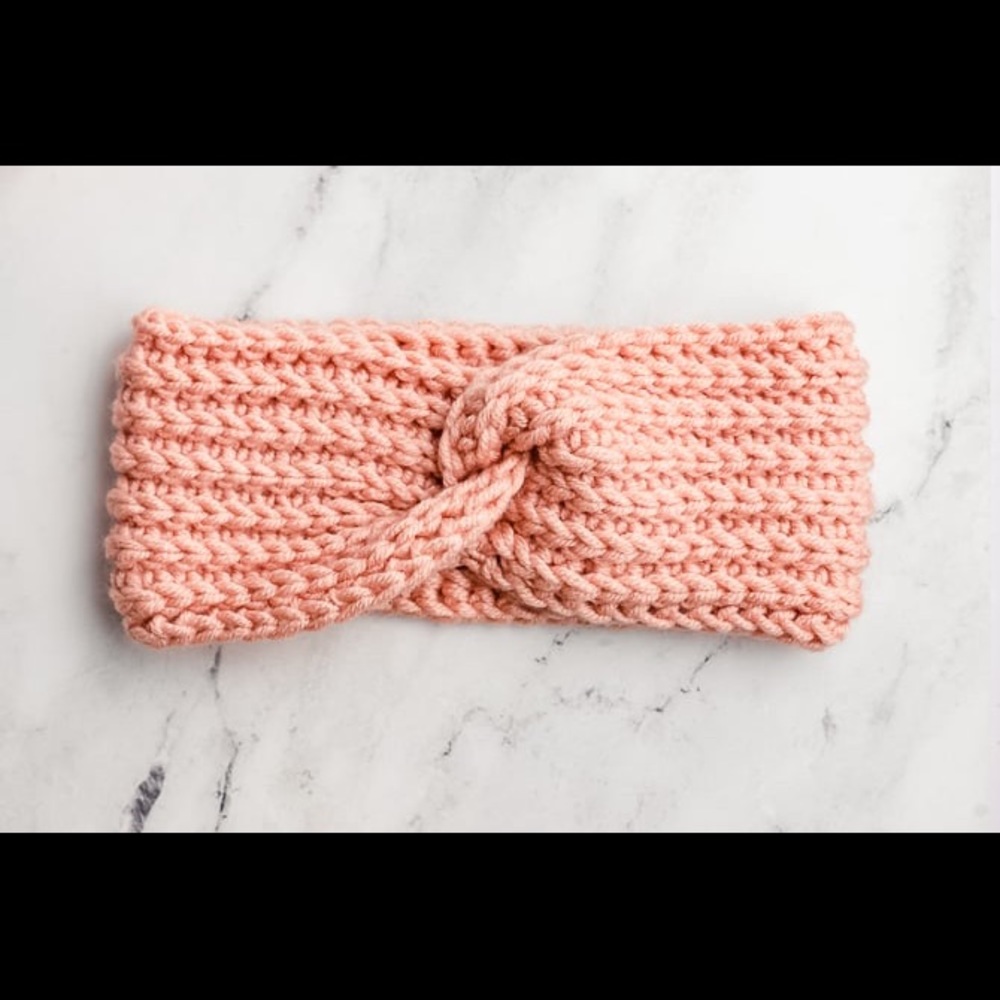 Crochet ear warmer